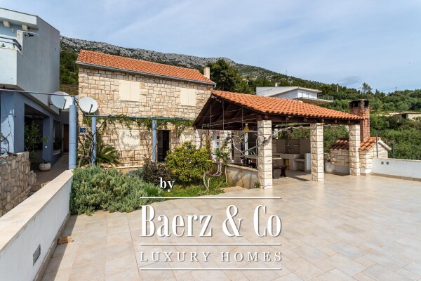 photo 3 Hvar, a beautiful property on the south side of the island with an open sea view