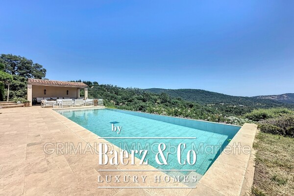 photo 6 Charming Property with Panoramic View of Grimaud Castle – La