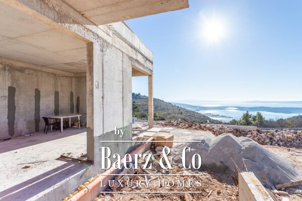 photo 8 Seget, a modern villa with a panoramic view of the sea