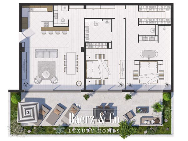 photo 17 Modern Two Bedroom Apartment with Seaview in Tivat