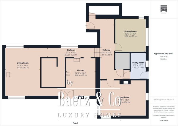 Floor Plan 3 - Rose Cottage, Ballycotton, Co. Cork