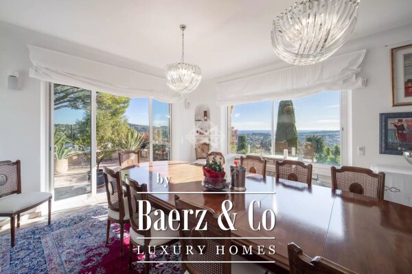 photo 5 Sumptuous Villa near Mougins with Panoramic Sea View