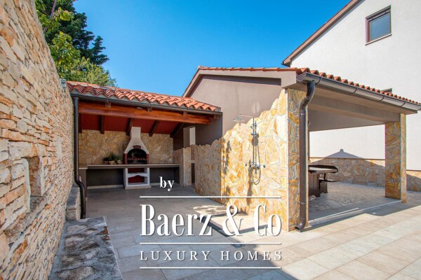 photo 6 Istria, Premantura, unique villa with panoramic views on a large landscaped garden