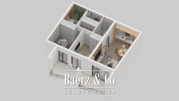 photo 18 Two Bedroom Apartment in a New Project in Kotor close to the Sea