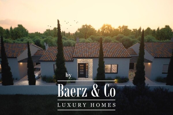 photo 1 Istria, Kaštelir, three modern single-storey houses in a row - investment opportunity!