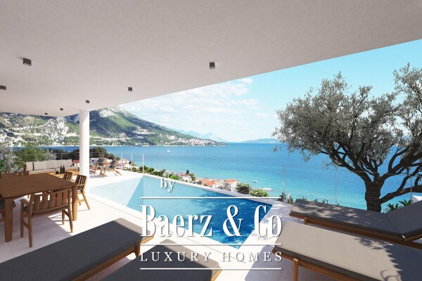 photo 11 Duće, new construction, luxurious apartment with pool and open sea view S1 ​