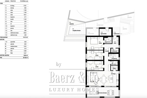 photo 13 Kostrena, NEW BUILD, luxurious two-level five-bedroom apartment with sea view, swimming pool