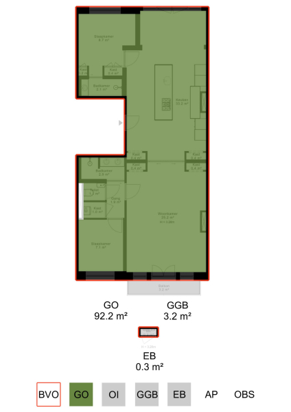 Floor Plan 5 - Koninginneweg 164 C