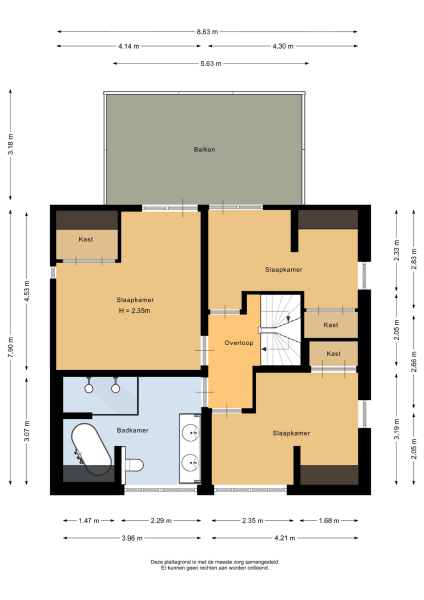 Floor Plan 5 - Parallelweg-Zuid 15