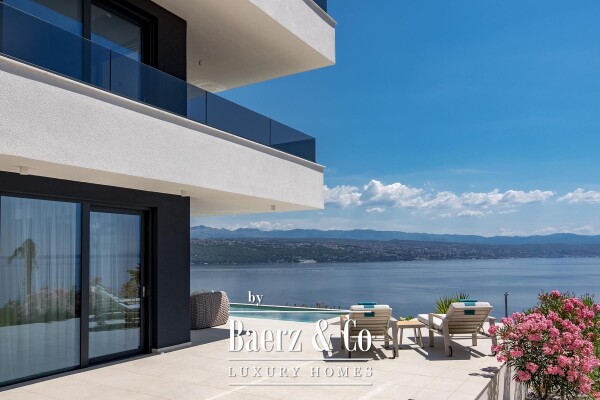 photo 2 Opatija, luxurious four-bedroom apartment with private pool and SPA area