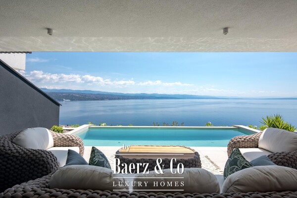 photo 3 Opatija, luxurious four-bedroom apartment with private pool and SPA area