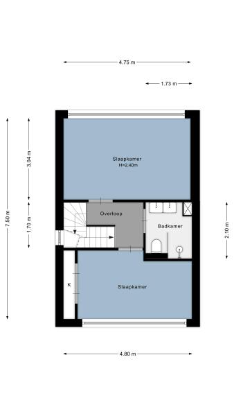 Floor Plan 4 - Rottekade 88