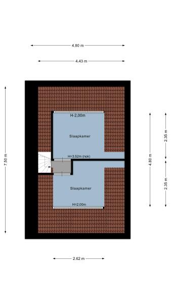 Floor Plan 5 - Rottekade 88