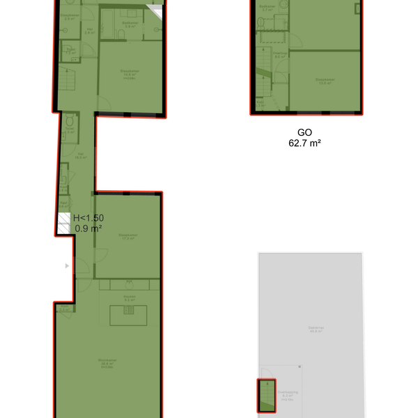 Floor Plan 7 - Prinsengracht 570 1